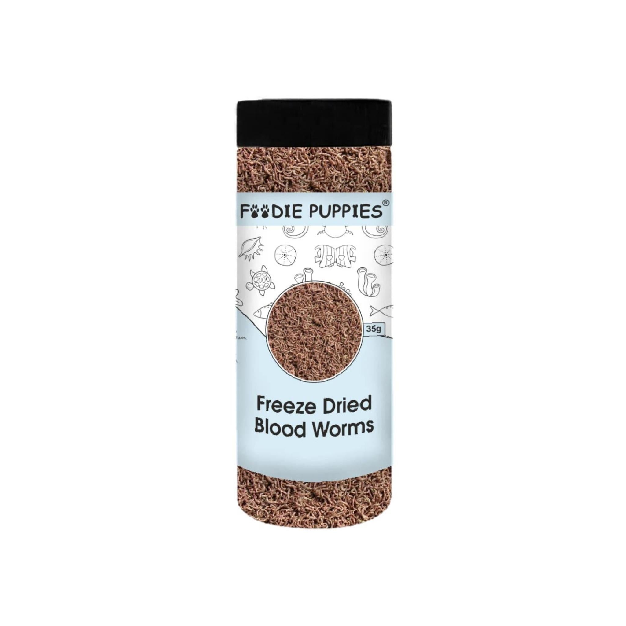 Freeze Dried Blood Worms 