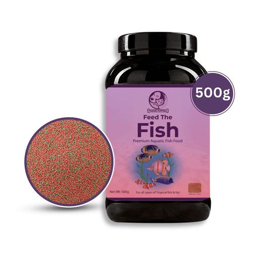 500g Fish Food 1.2mm Pellet, Nutritional & Optimal Growth