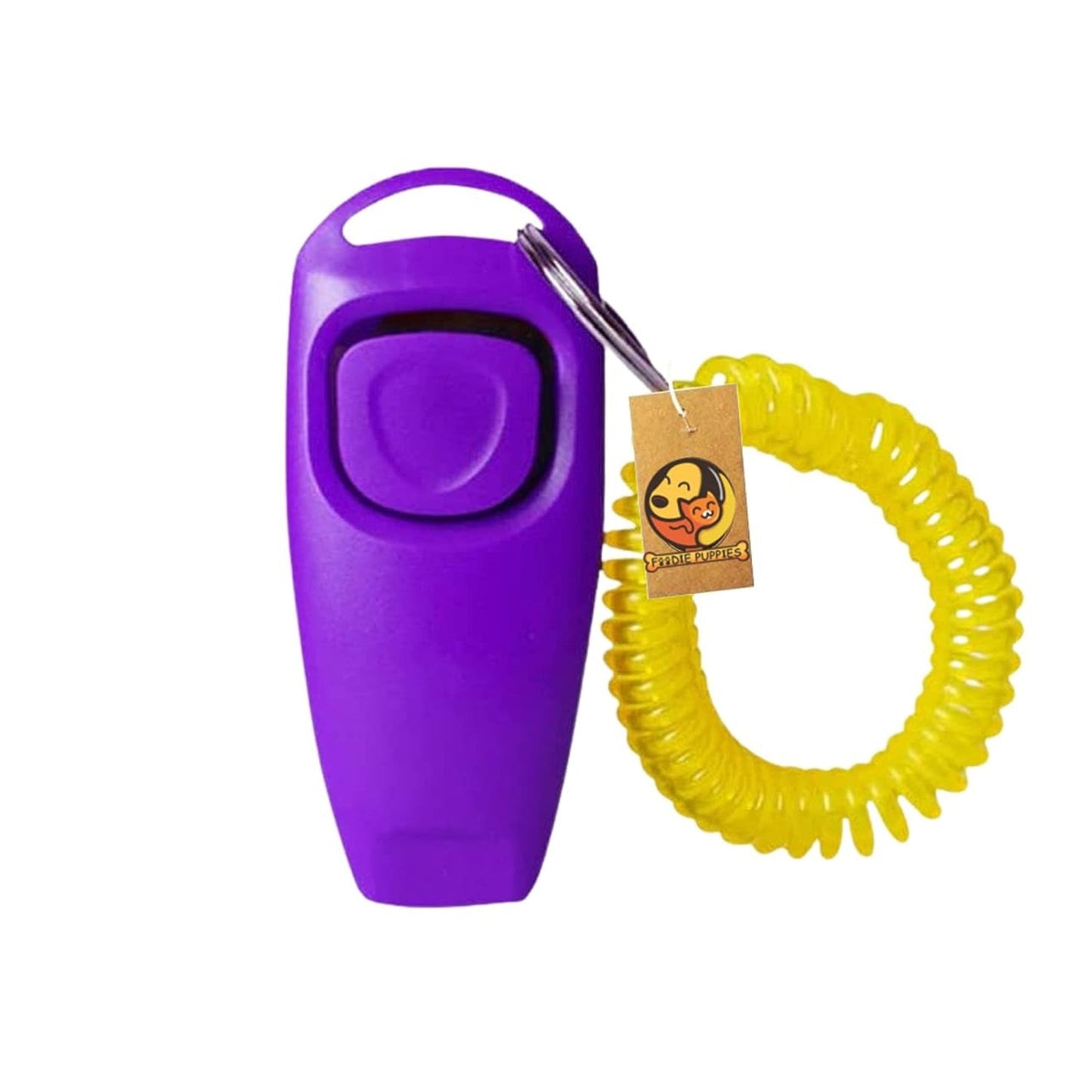 2-in-1 Pet Training Clicker and Whistle, Color May Vary