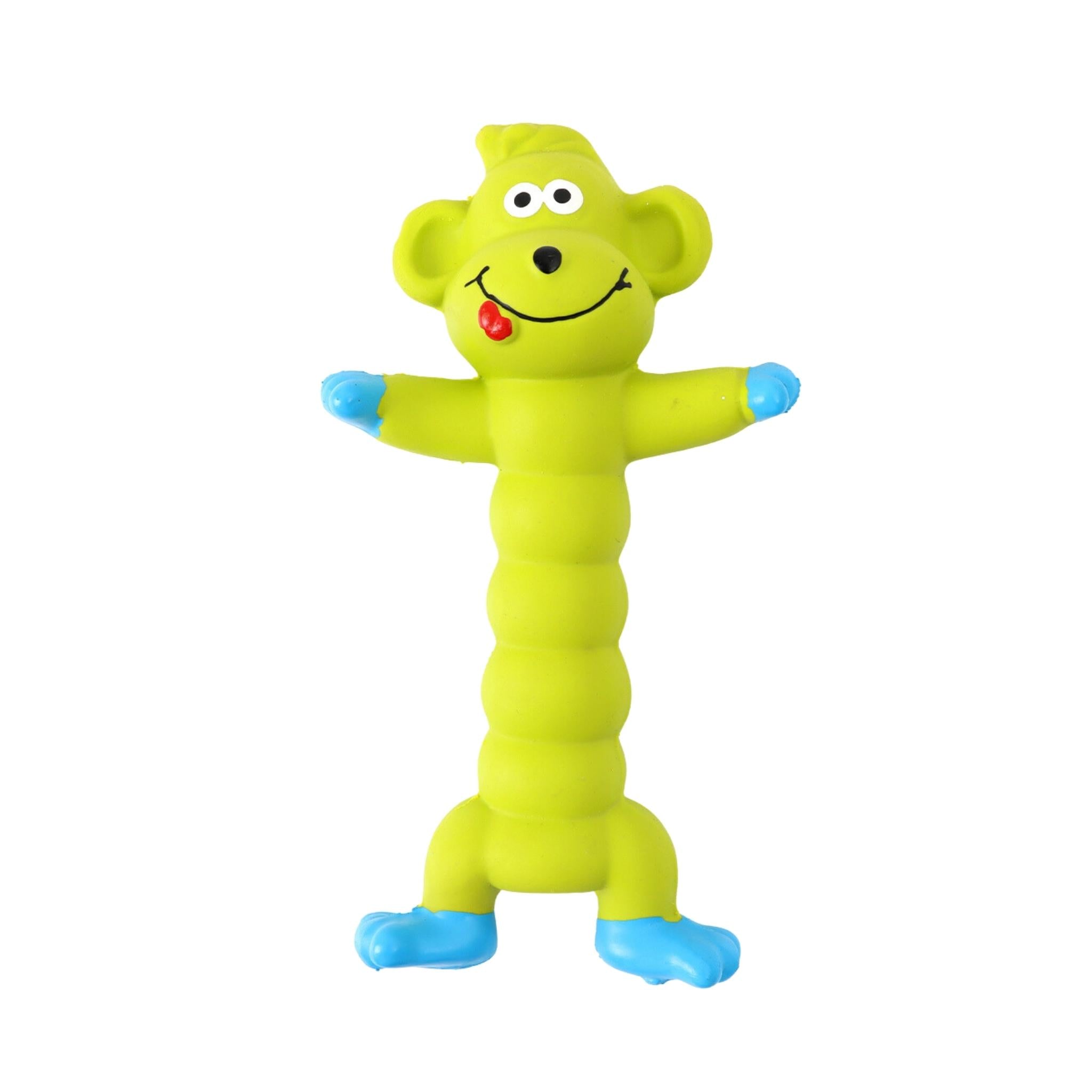 Squeaky rubber shop monkey dog toy