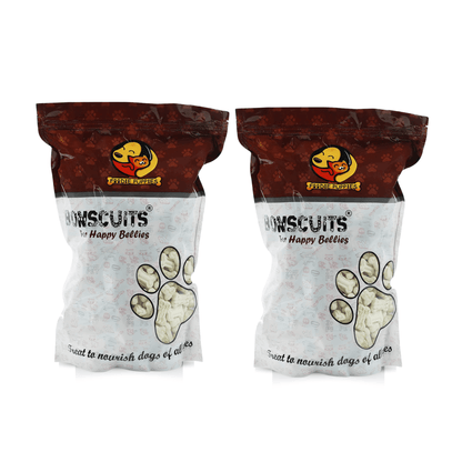 2 Pack of Milk pet Biscuits