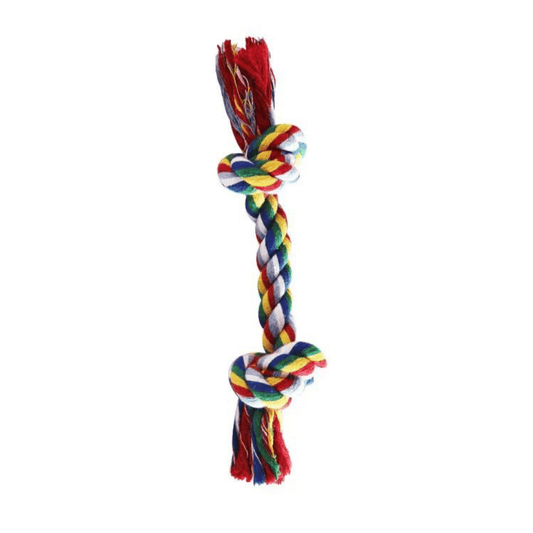 Durable 2 Knots Rope Chew for Dogs & Puppies