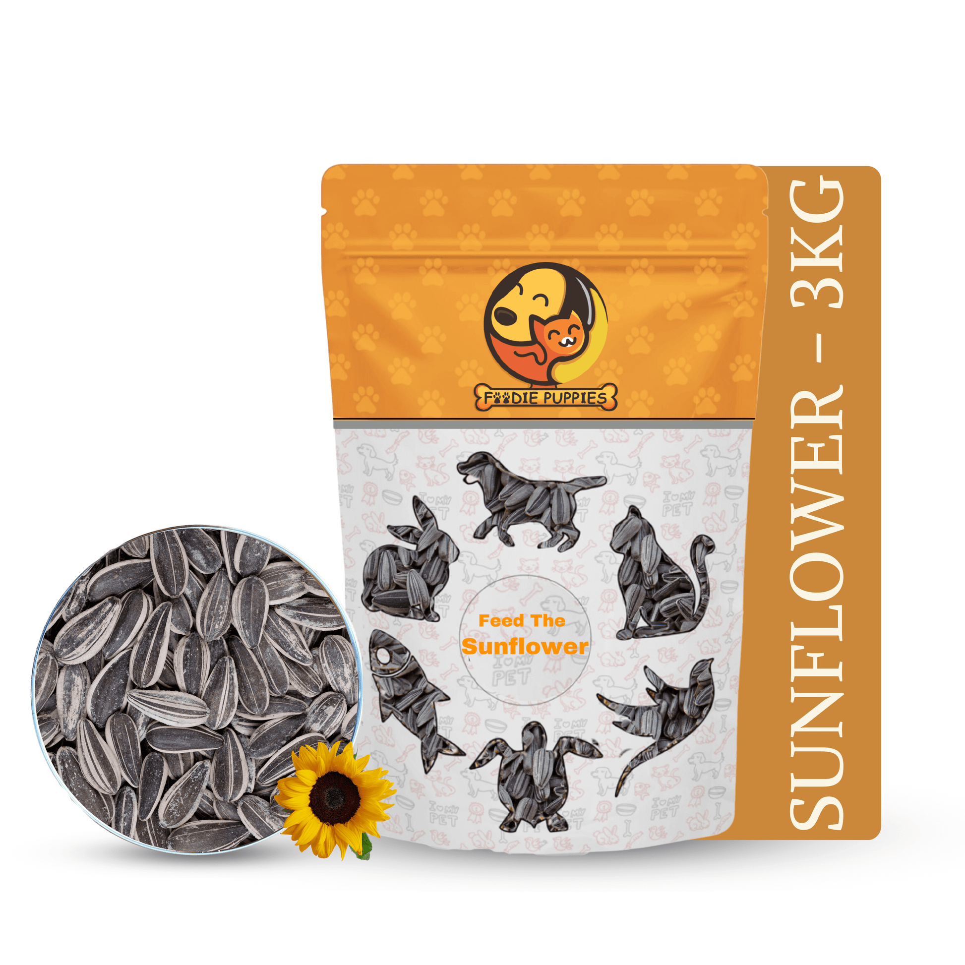 Sunflower bird seeds