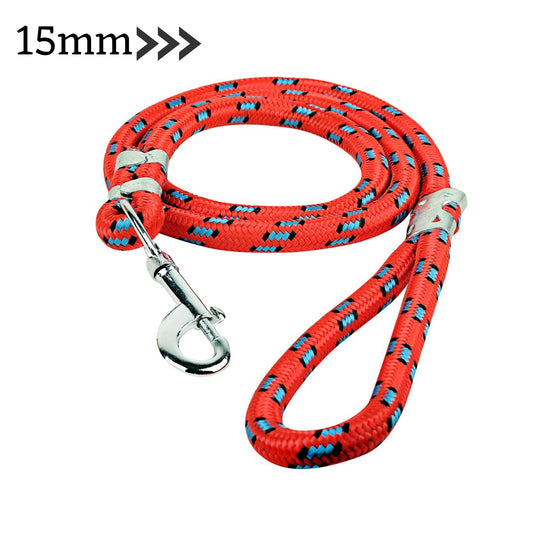 Nylon Leash for Medium & Large Dogs - 15mm (Color May Vary)