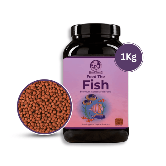 1Kg Fish Food 5mm Pellet, Nutritional & Optimal Growth