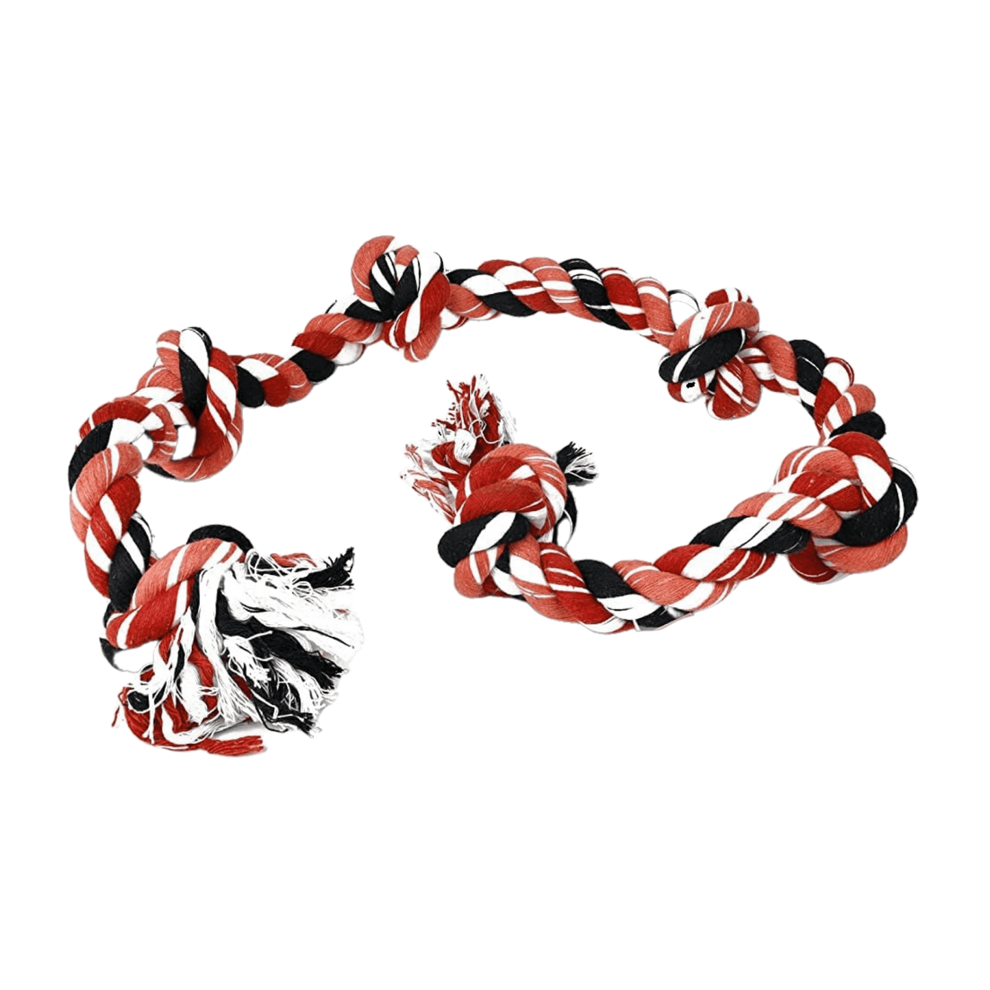 Durable 6 Knots Rope Chew Toy for Dogs & Puppies