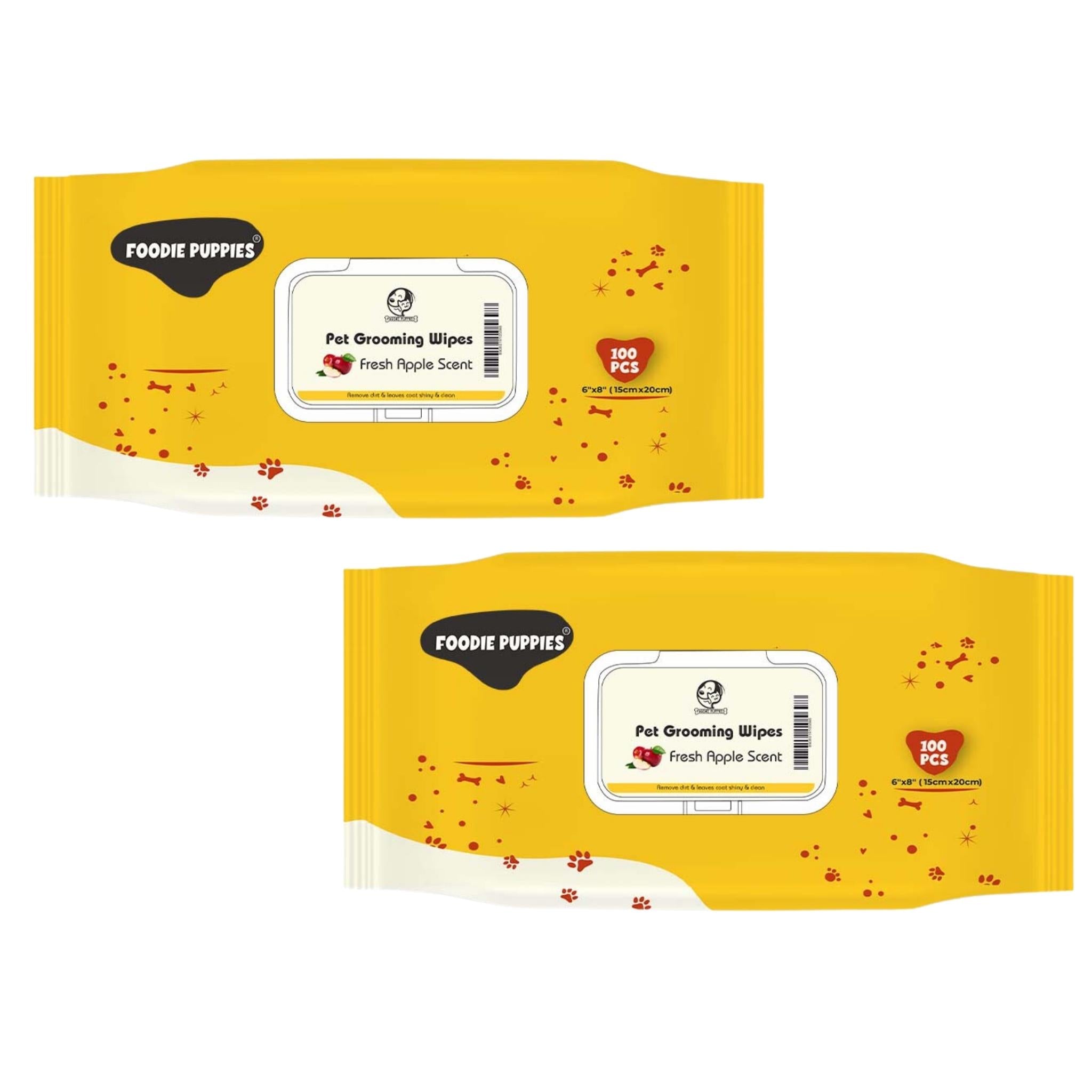 Pet grooming outlet wipes