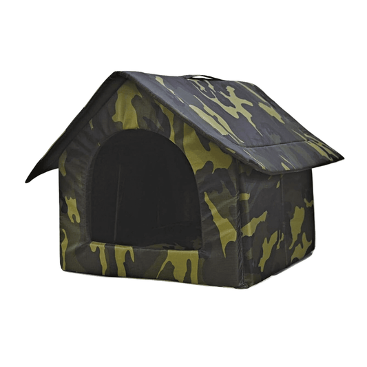 Foodie Puppies Soft & Light Weight Designer Luxurious Foldable Pet Tent/Kennel/House/Hut for Cats/Kitten/Puppies & Dogs (Hut, 17 * 16 * 17 inch), (Small)