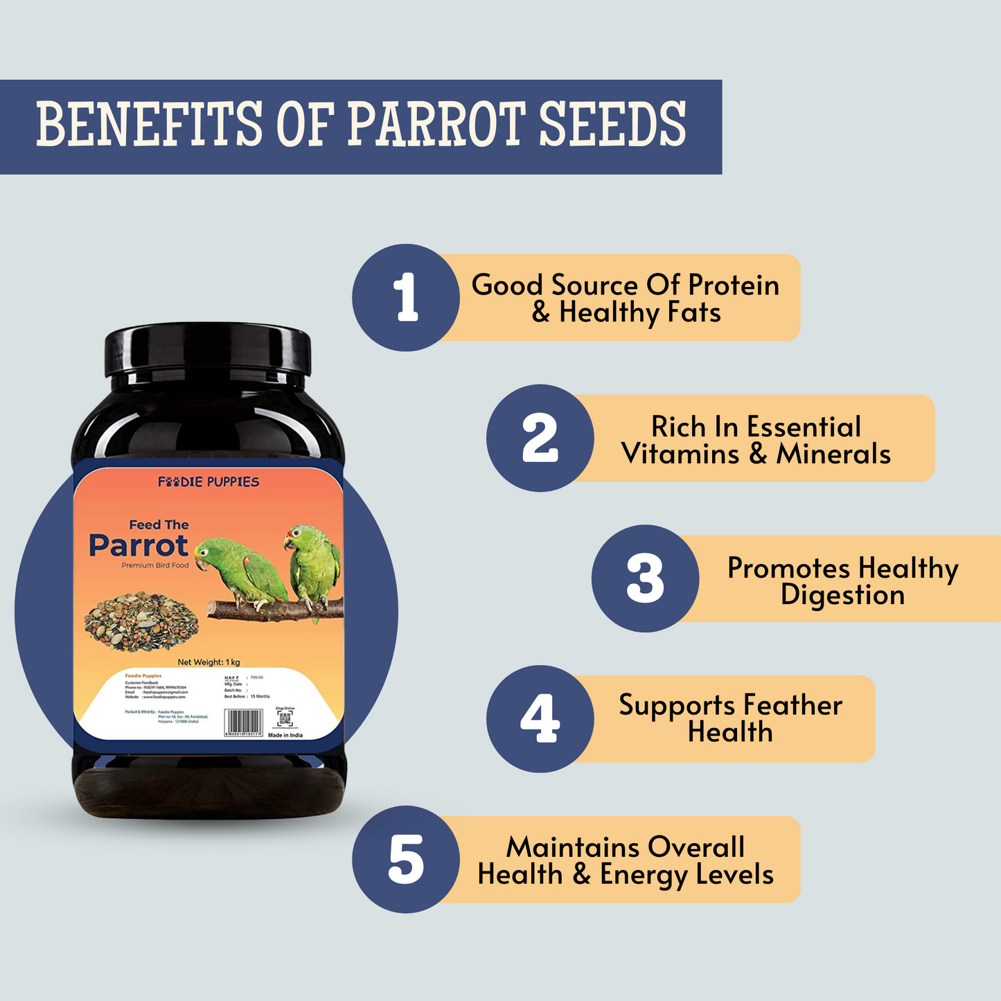 Parrot Food Seeds