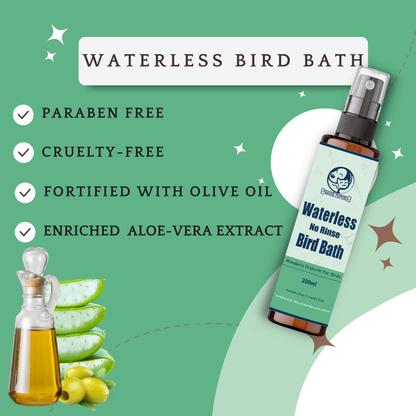 Mandarin Waterless Drybath Spray for Birds - 200ml