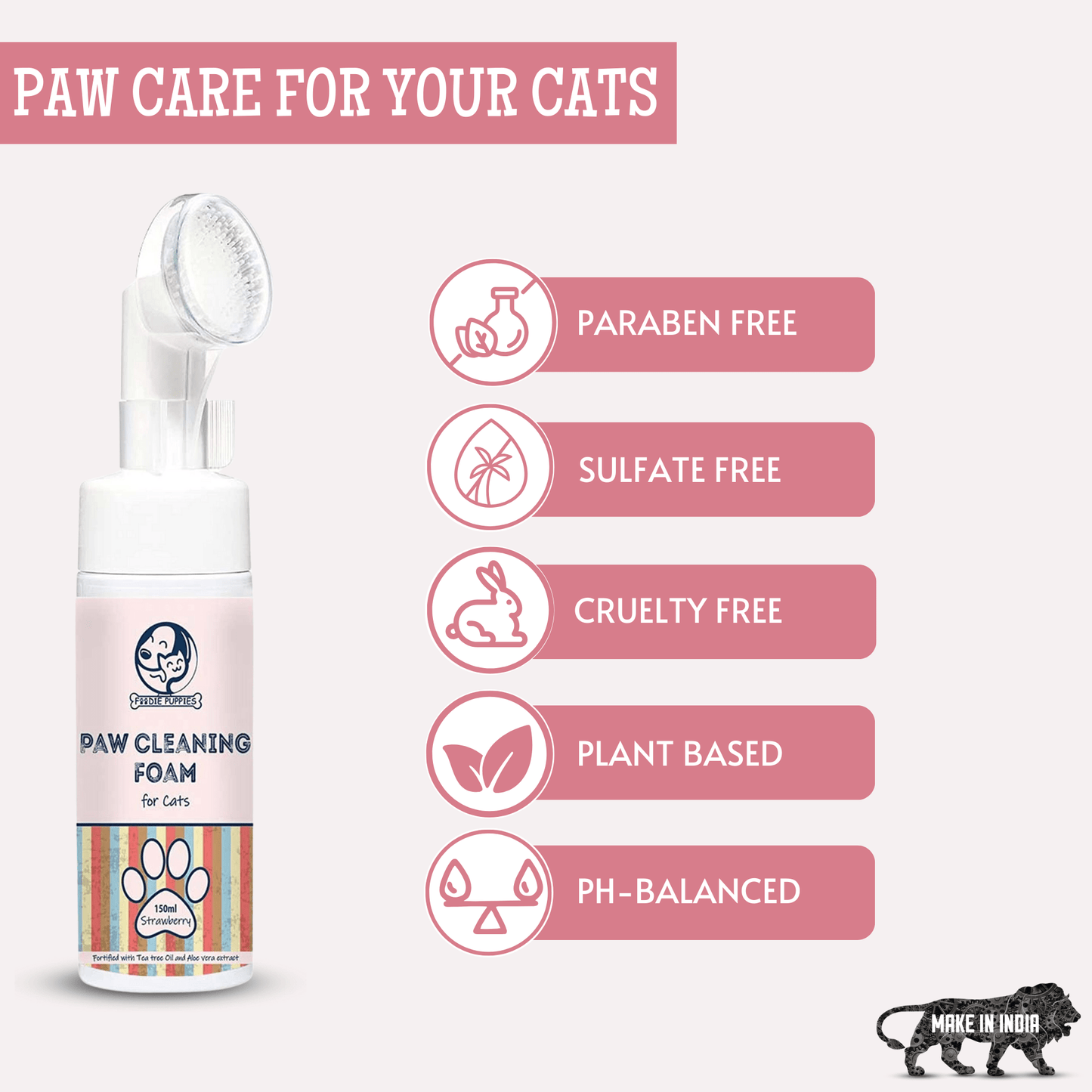 Paw Care Foam