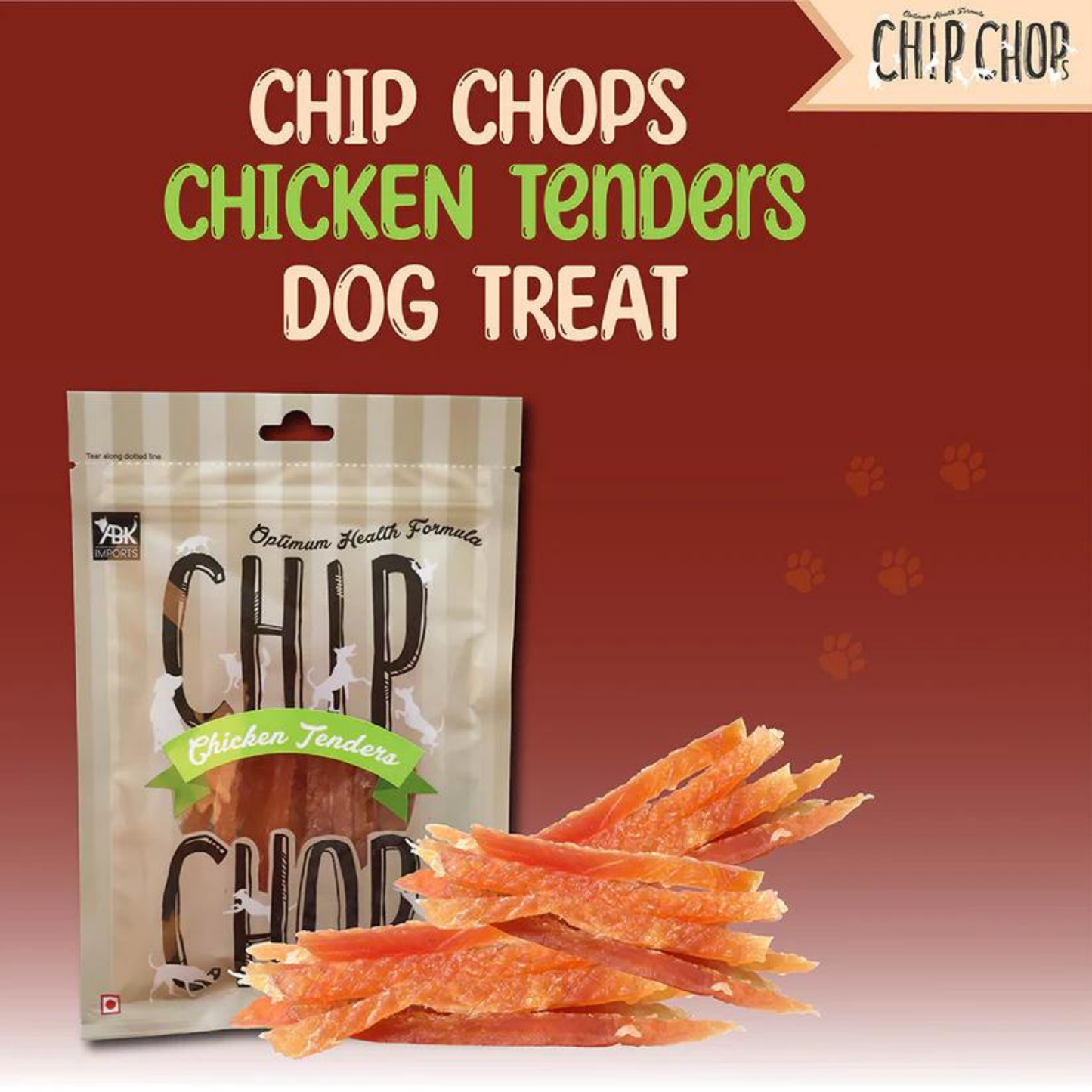 Chip Chops Dog Treats - Chicken Tenders (70gm)