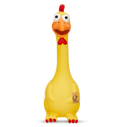 Yellow Hen Chew Toy 