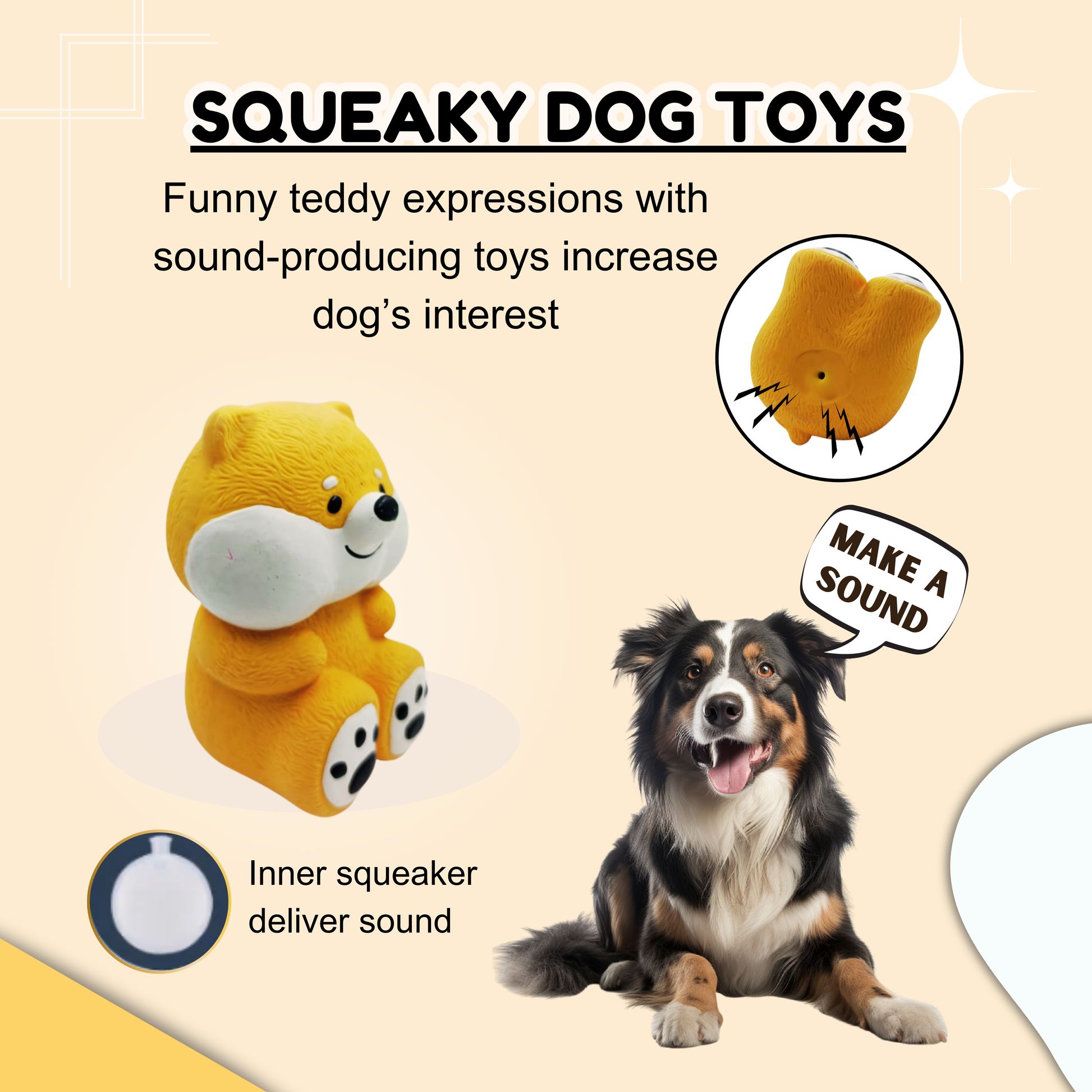 Squeaky Dog Toy