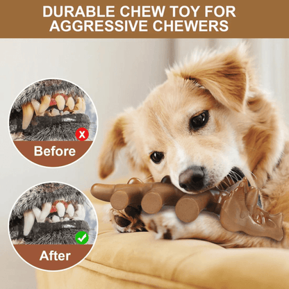 Dog Teething Chew Bones Toy - Dinosaur Bone Toy