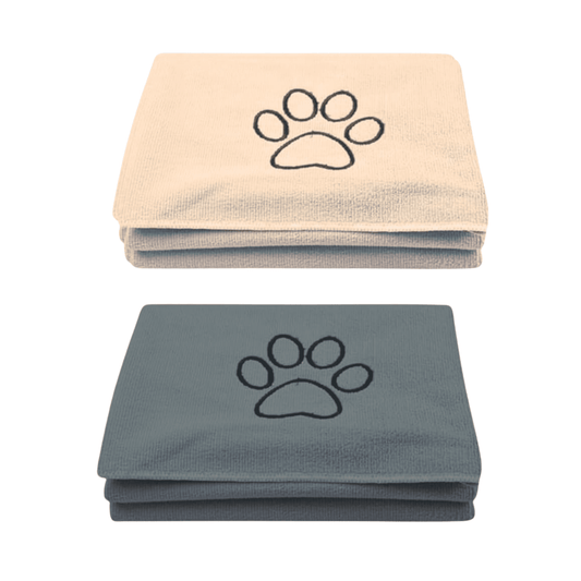 Dog Bathing Quick Drying Towel (60x115cm), Pack of 2