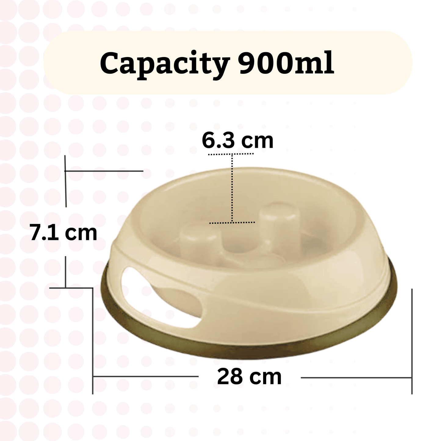 Interactive slow feed bowl