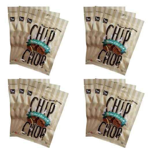 Chip Chops Dog Treats - Chicken & Codfish Roll (70gm, Pack of 12)