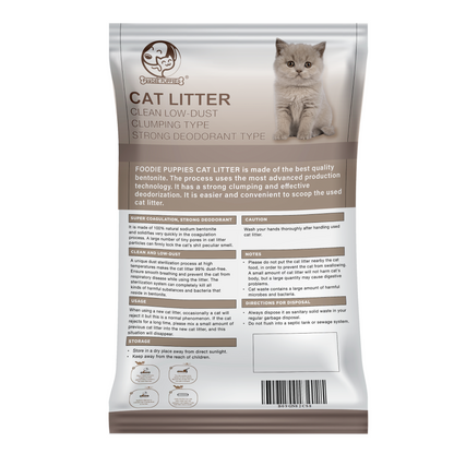 Natural Bentonite Low Dust Cat Litter - 5Kg