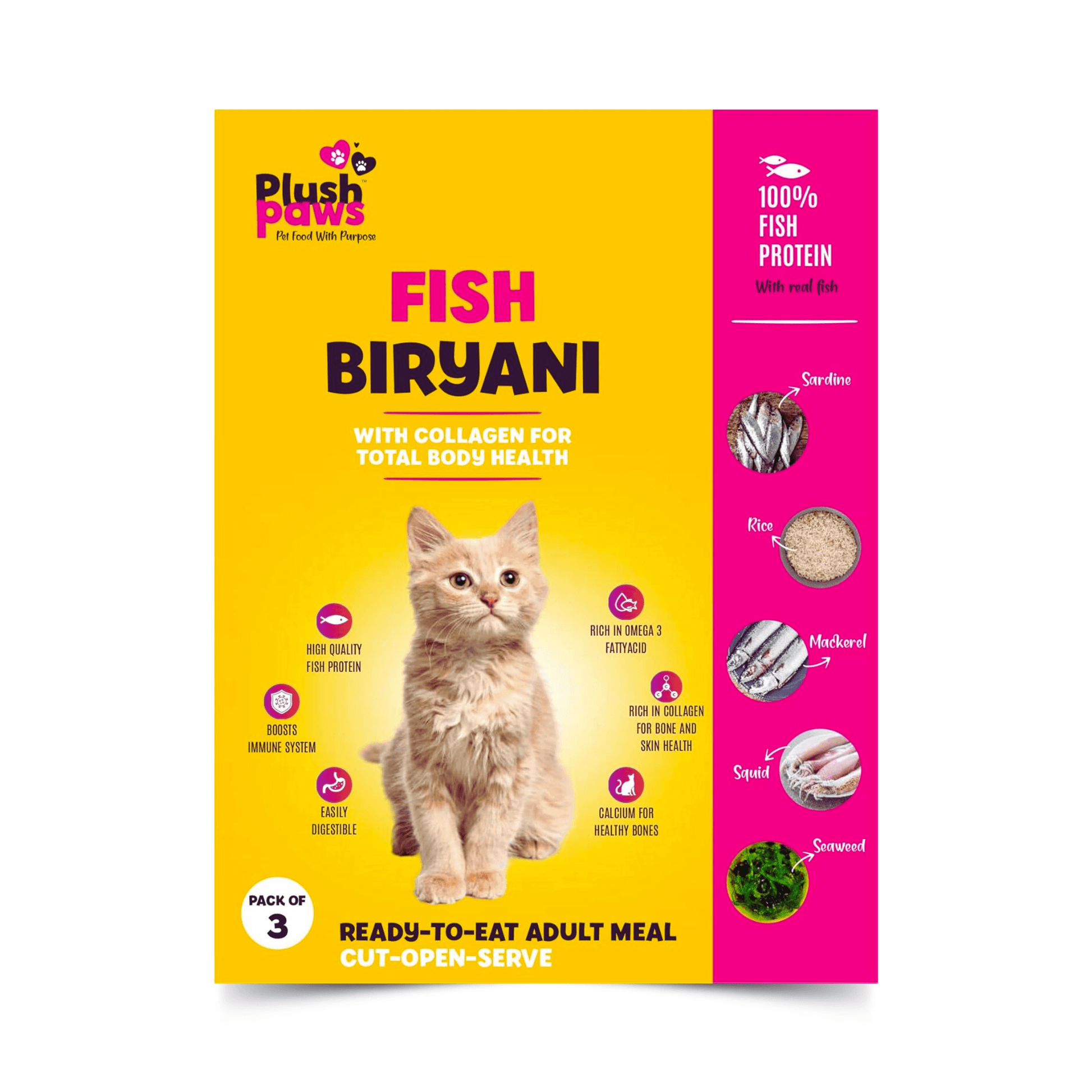 Fish Biryani for cats