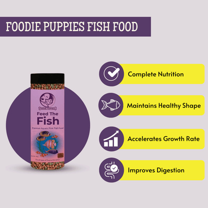 300g Fish Food Pellets, Nutritional & Optimal Growth