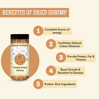 35g Freeze Dried Shrimp Fish Food