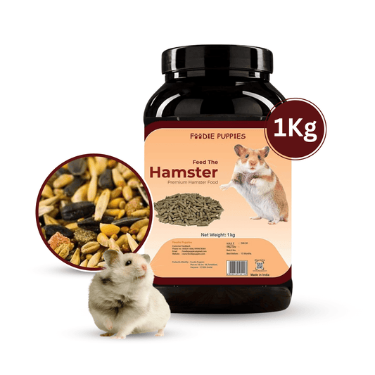 1Kg Hamster Food Pellets, Highly Nutritious Diet