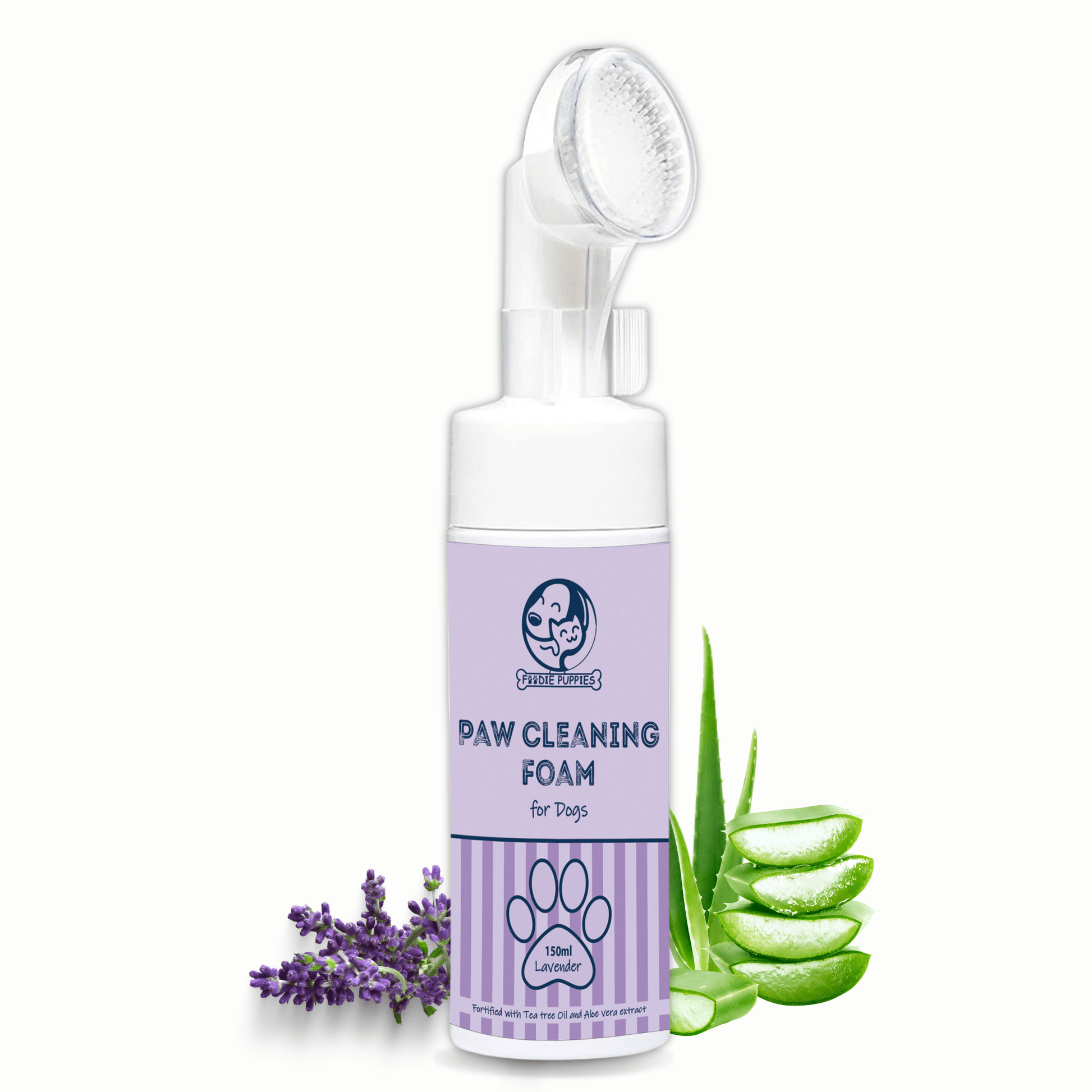 Lavender dog paw care