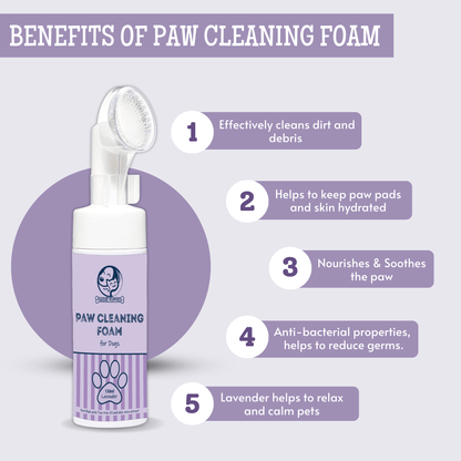 dog pet cleaning foam