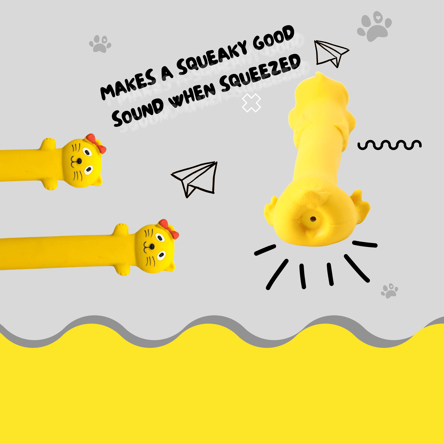 Long Cat Dog Toy