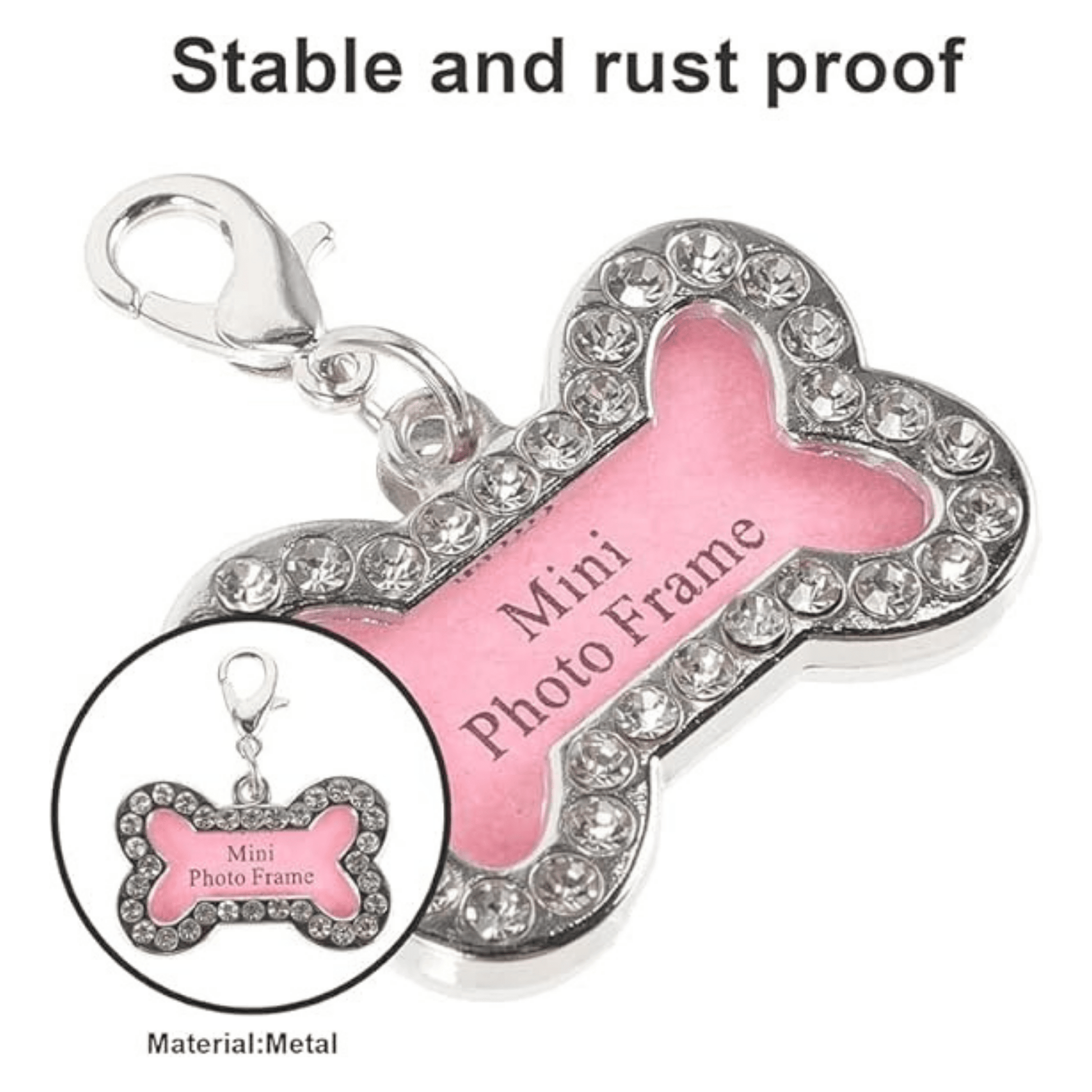 Small Pet Tag Frame