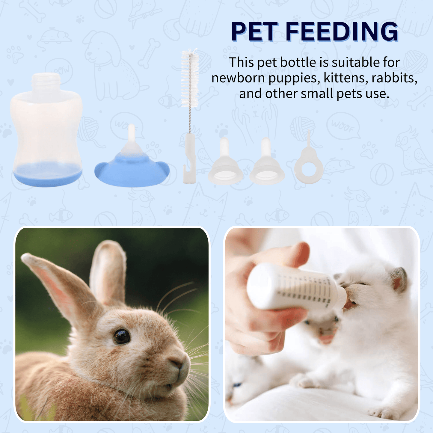 Feeder Bottle Kit for Small animals