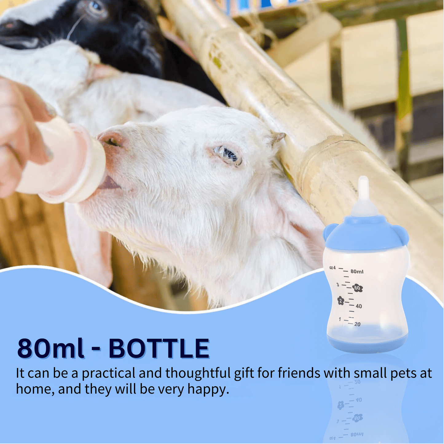 80ml Pet Feeding Bottle