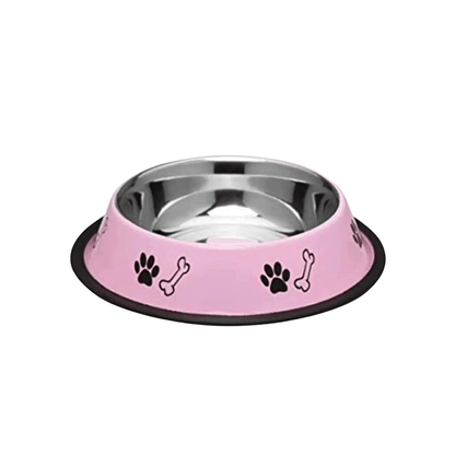 Stainless steel pet bowl