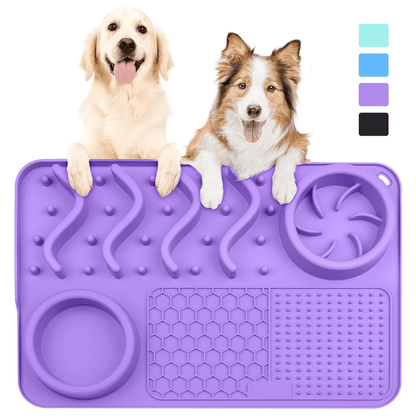 Platter Slow Feeder Lick Mat for Dogs & Cats