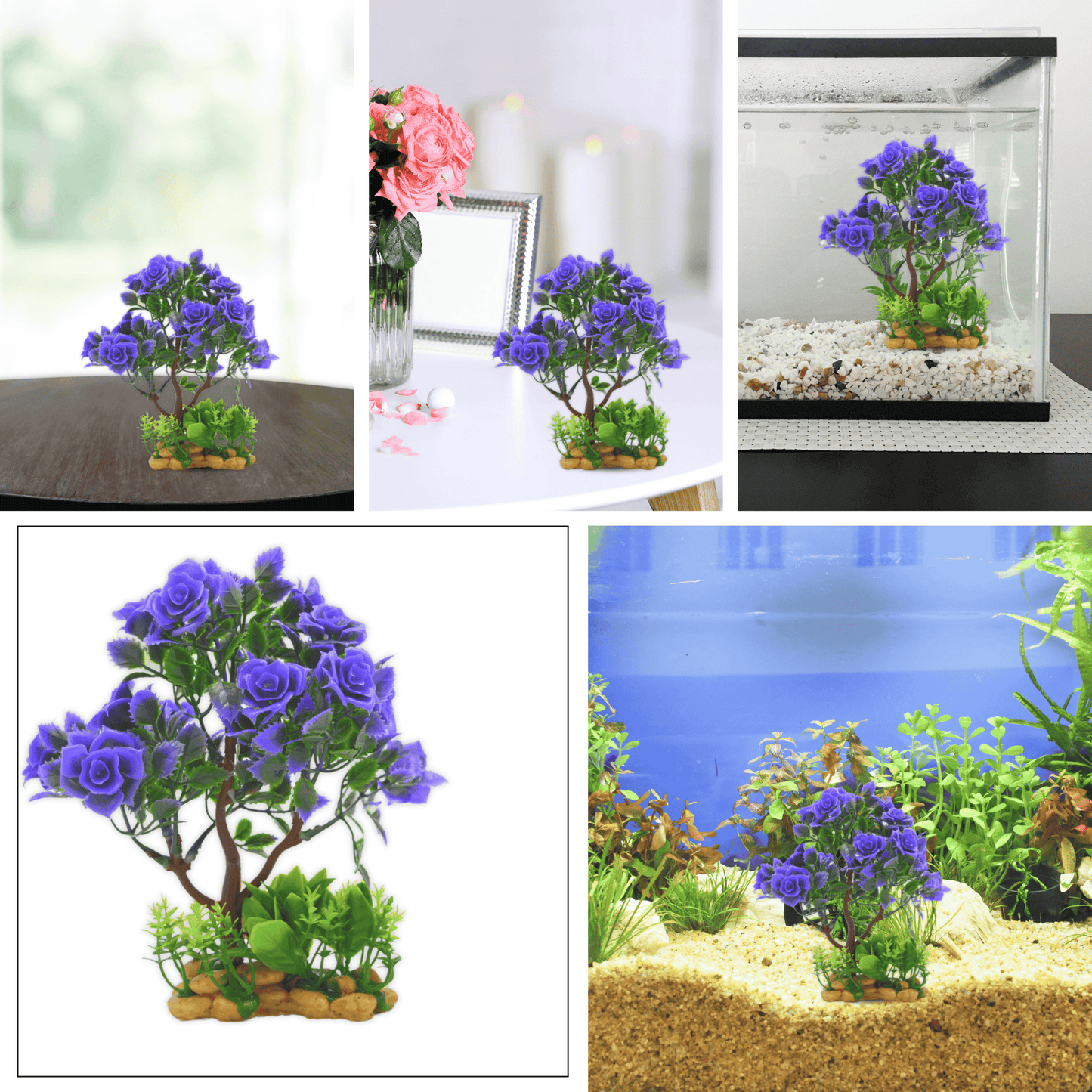 Greenery Aquarium Decor