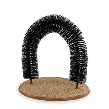 Self Grooming Cat Scratching Arch Bristle Ring Brush