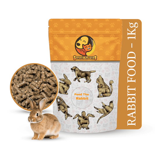 1Kg Rabbit Food Pellets, Premium Nutritious Diet