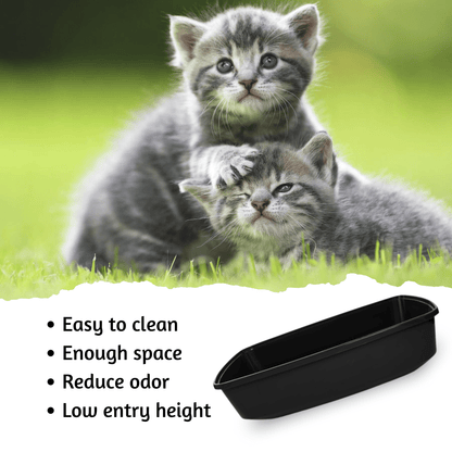 plain cat litter tray