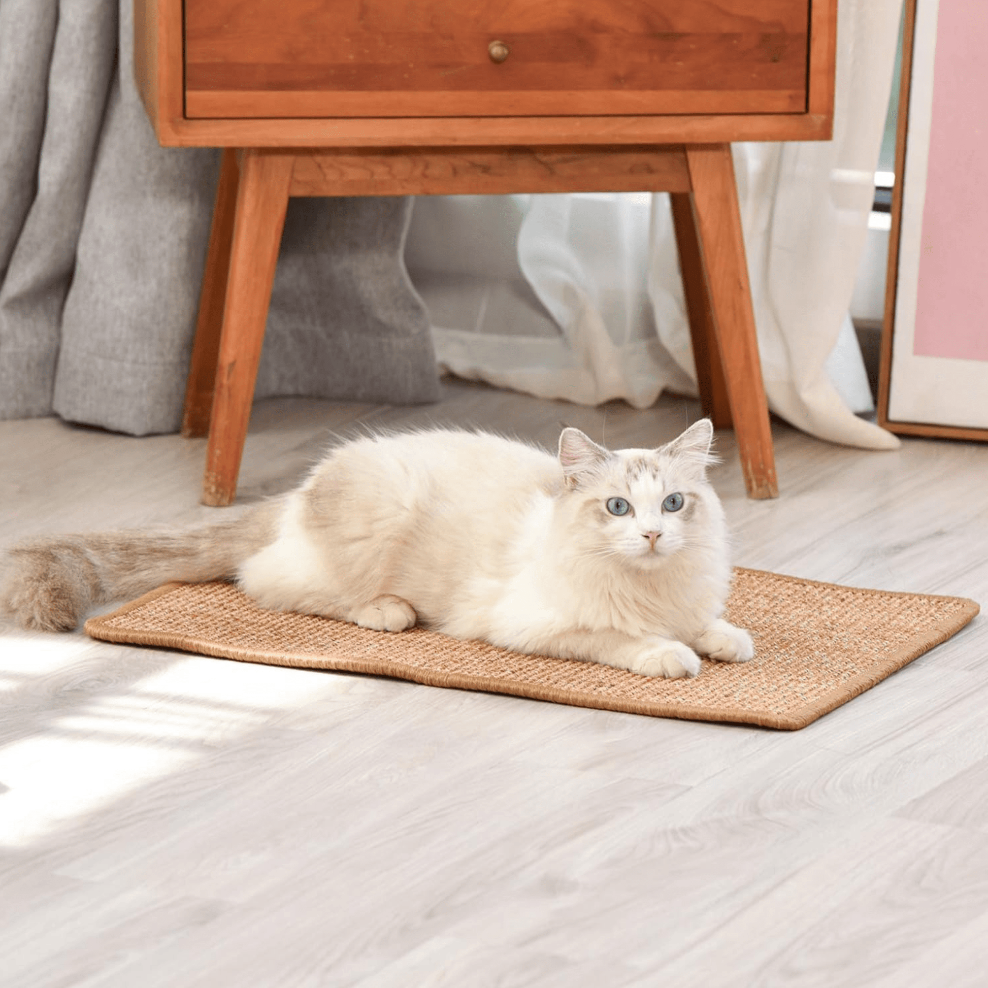 Cat sisal scratching mat