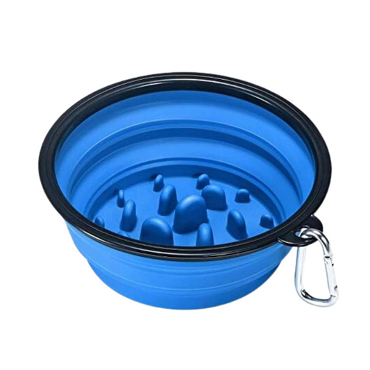 Foldable Silicone Sluggish Pet Bowl - 1000ml