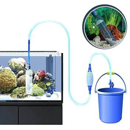 Fish Tank Aquarium Water Changer (Sucker Sip Pump)