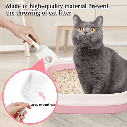 Odor control cat litter box