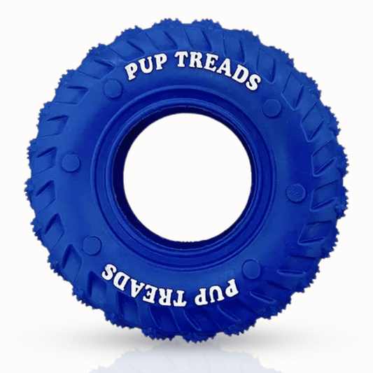 Dog Latex Rubber Chew Tyre Toy - Tread Tyre Toy