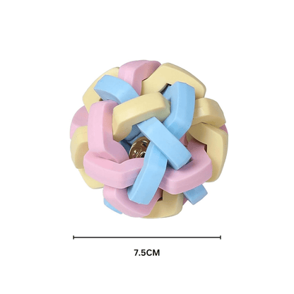 Dog Chew Ball Toy for Small to Medium Dogs, Wicker Ball