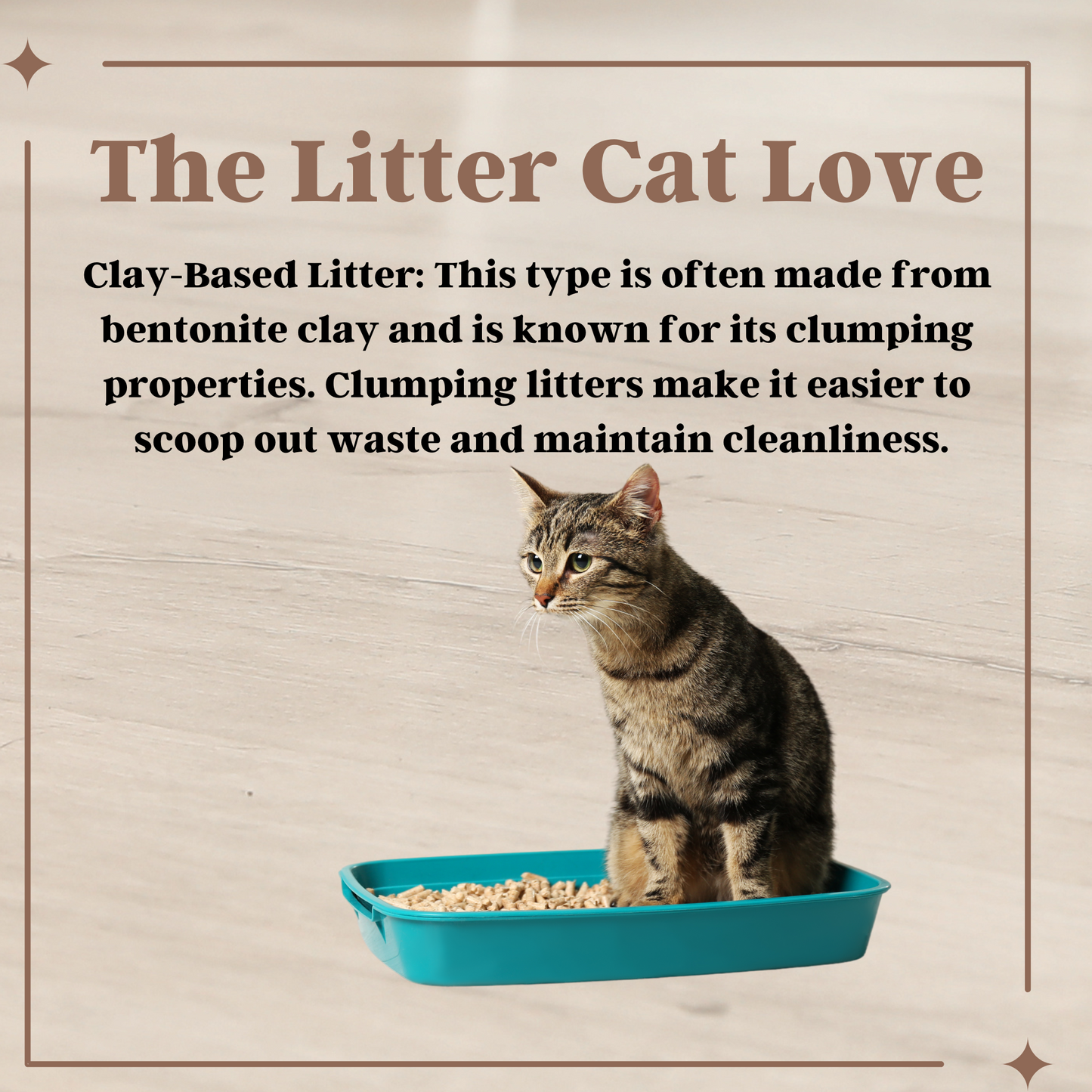 Natural cat litter